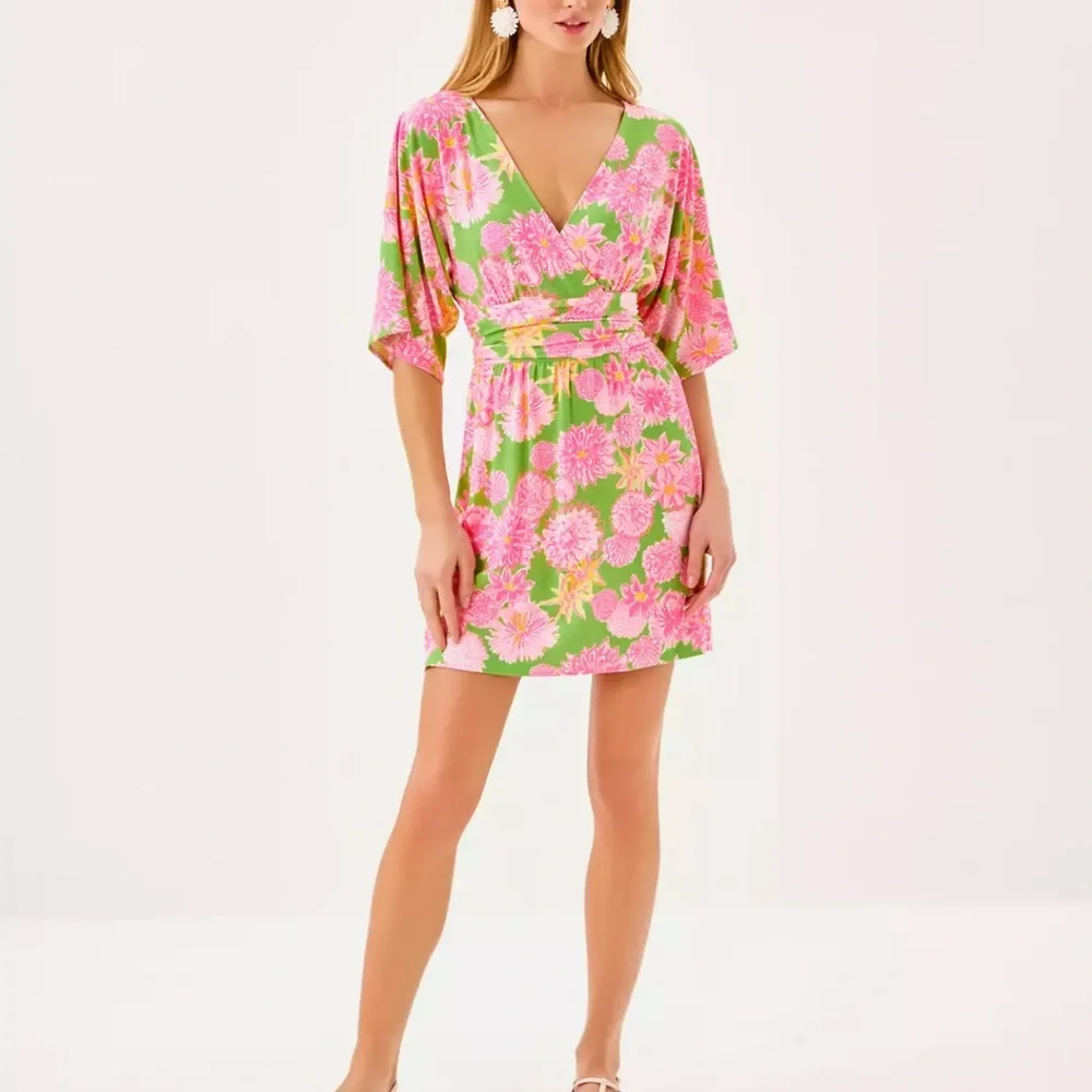NWT Lilly Pulitzer PARIGI SKORT ROMPER in “Seaside Garden” MSRP $168 sz XL - Picture 1 of 10